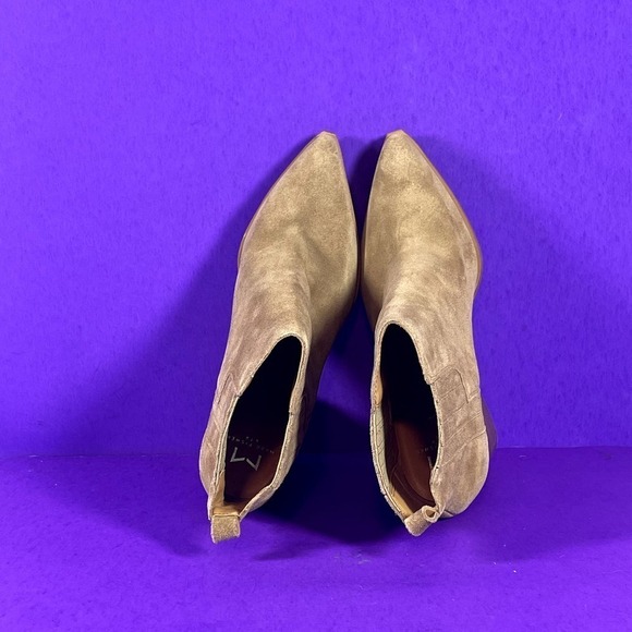 Marc Fisher Women's Brown Suede Pointed Toe Heel Bootie Shoe Size 9-NEW - Picture 5 of 8